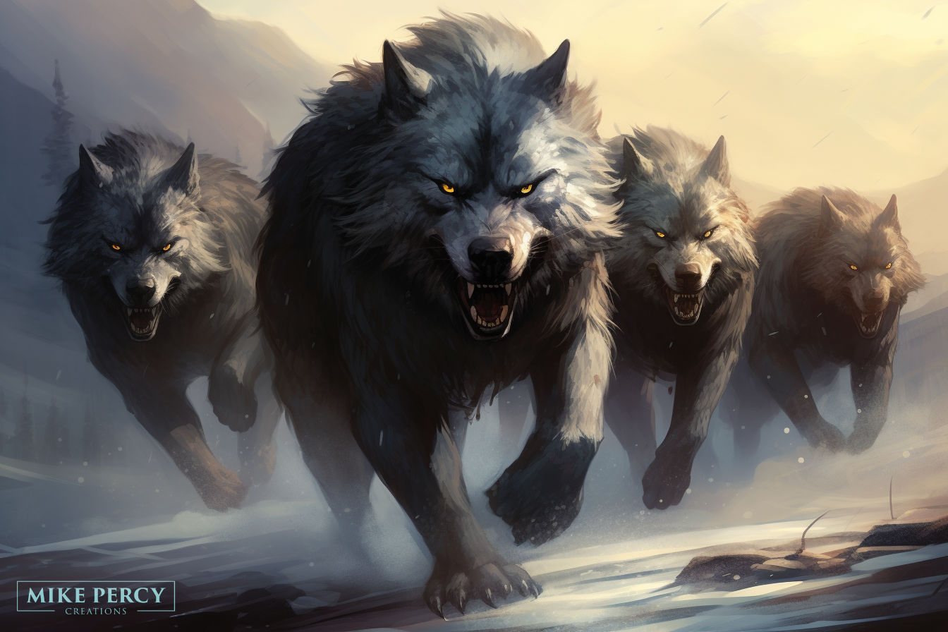 Gorgon and The Dire Wolves